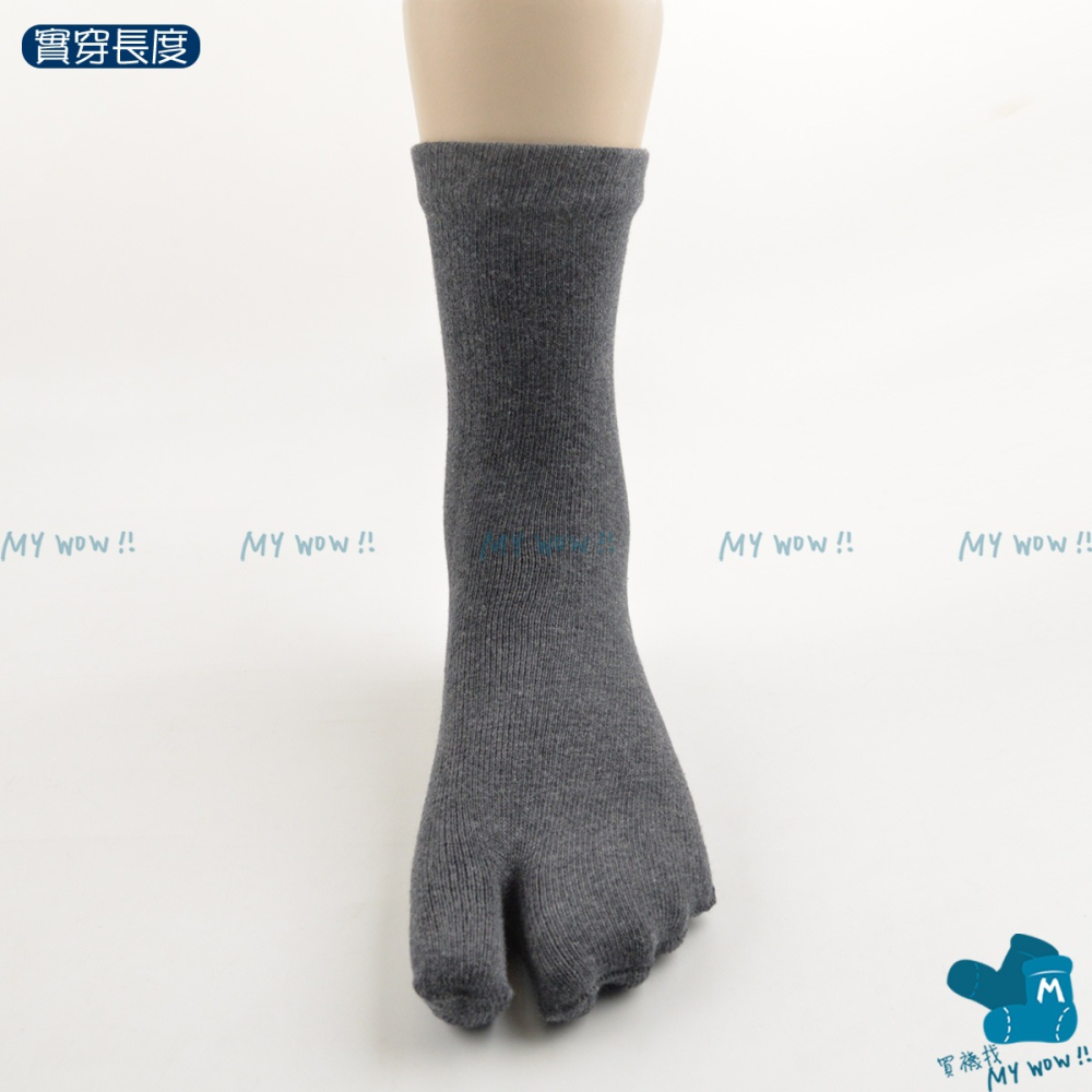 Olohose 二趾小腿襪 歐樂五趾襪 精梳棉 二趾襪 分趾襪 夾腳襪 木屐襪 男襪 M5002-細節圖2