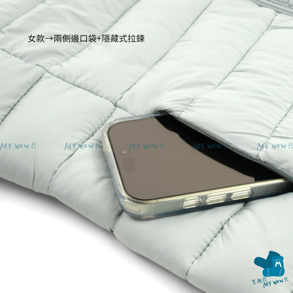 輕暖立領背心外套 輕量 保暖 背心外套 立領背心 輕便背心 無袖外套 羽絨棉背心 外套 露禾斯 MA-6601-細節圖2