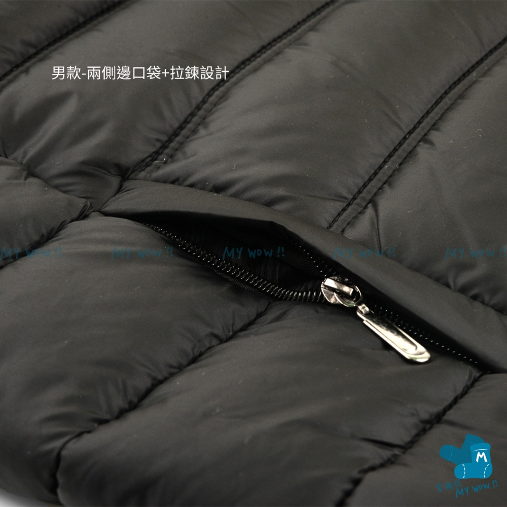輕暖立領背心外套 輕量 保暖 背心外套 立領背心 輕便背心 無袖外套 羽絨棉背心 外套 露禾斯 MA-6601-細節圖4