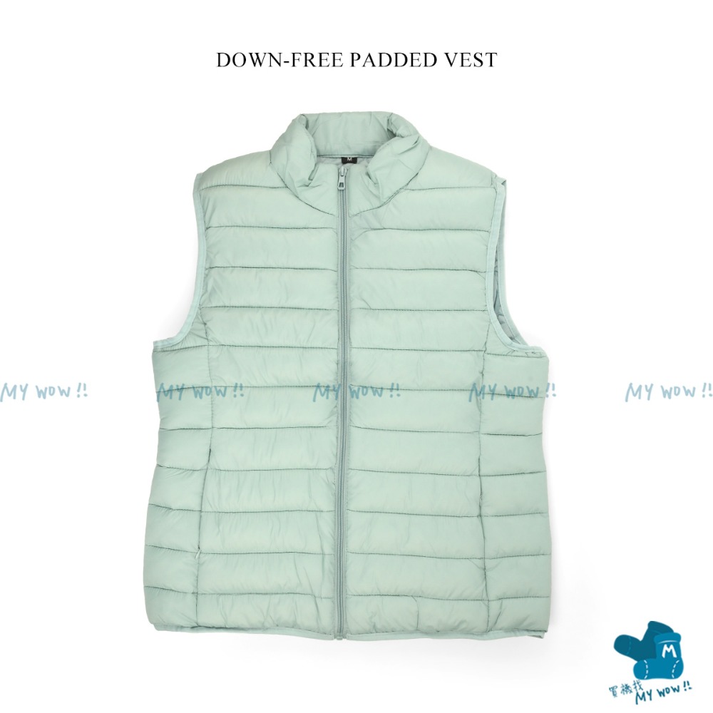 輕暖立領背心外套 輕量 保暖 背心外套 立領背心 輕便背心 無袖外套 羽絨棉背心 外套 露禾斯 MA-6601-規格圖6