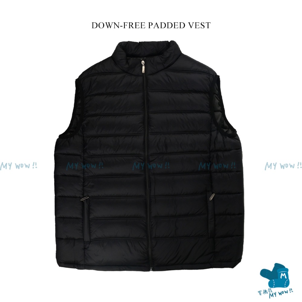 輕暖立領背心外套 輕量 保暖 背心外套 立領背心 輕便背心 無袖外套 羽絨棉背心 外套 露禾斯 MA-6601-規格圖6