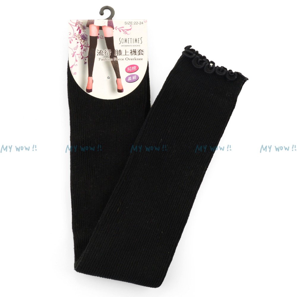 秋冬必備 針織膝上襪套 護腿套 針織袖套 大腿襪套 加長護膝襪 泡泡襪套 兩用襪套 內搭襪套 保暖襪套 台灣製 1806-規格圖7
