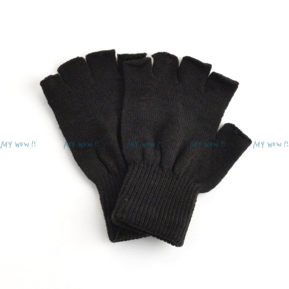 針織止滑手套 保暖手套 工作手套 半指手套 露指手套 台灣手套 秋冬手套 冬天手套 學習手套 台灣手套 保暖手套-規格圖6