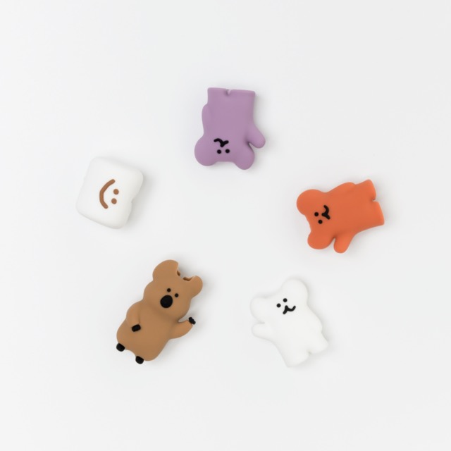 預購｜dinotaeng Quokka Marsh bobo 充電線保護圈-細節圖11