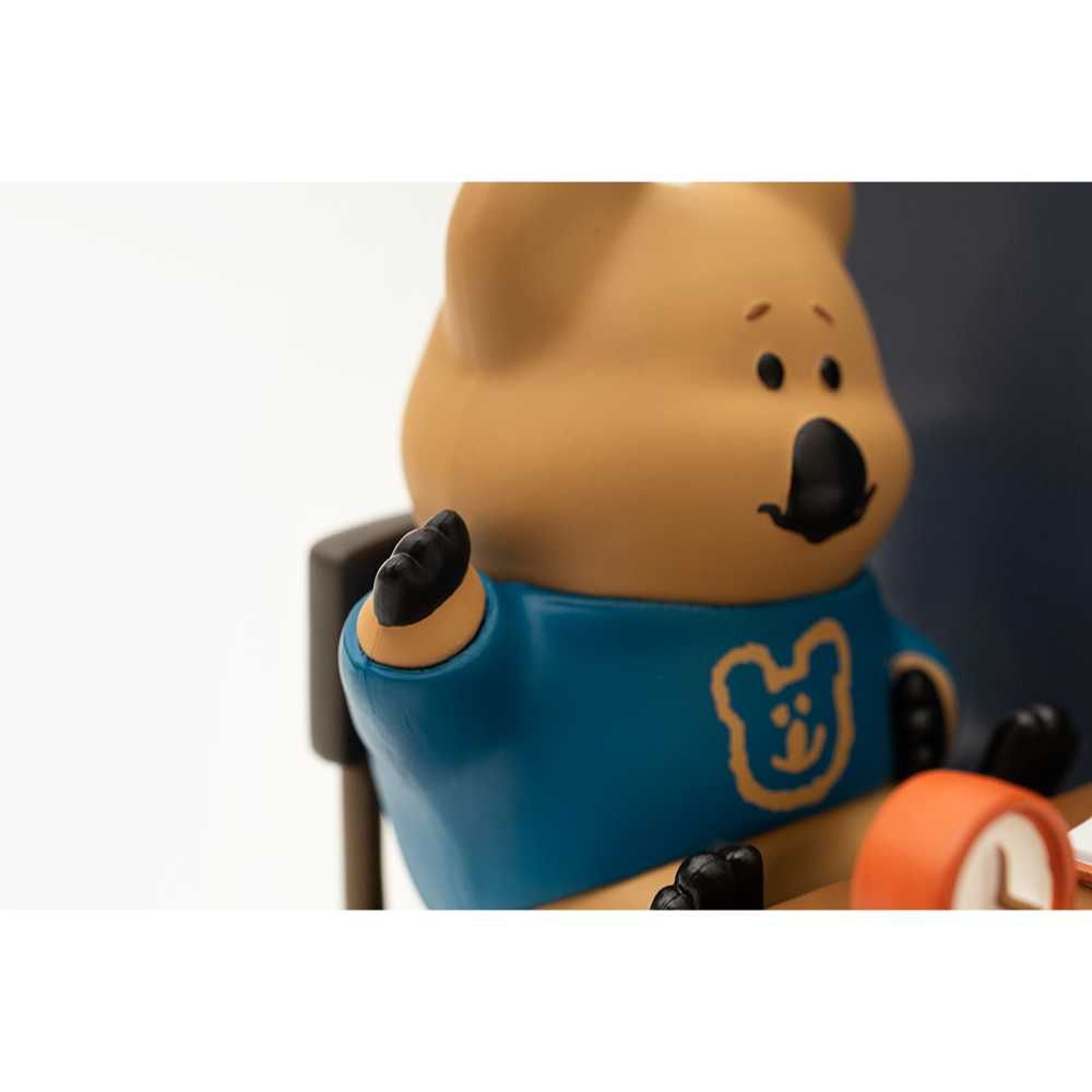 預購｜Dinotaeng 可愛矮袋鼠置物櫃模型萬年曆 桌曆-細節圖9