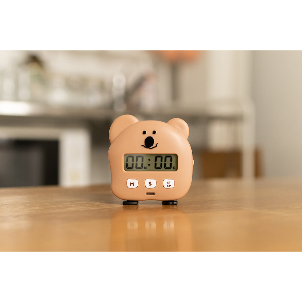預購｜Dinotaeng 可愛矮袋鼠 Quokka造型計時器 廚房計時器 電子計時器 多功能計時器-細節圖4