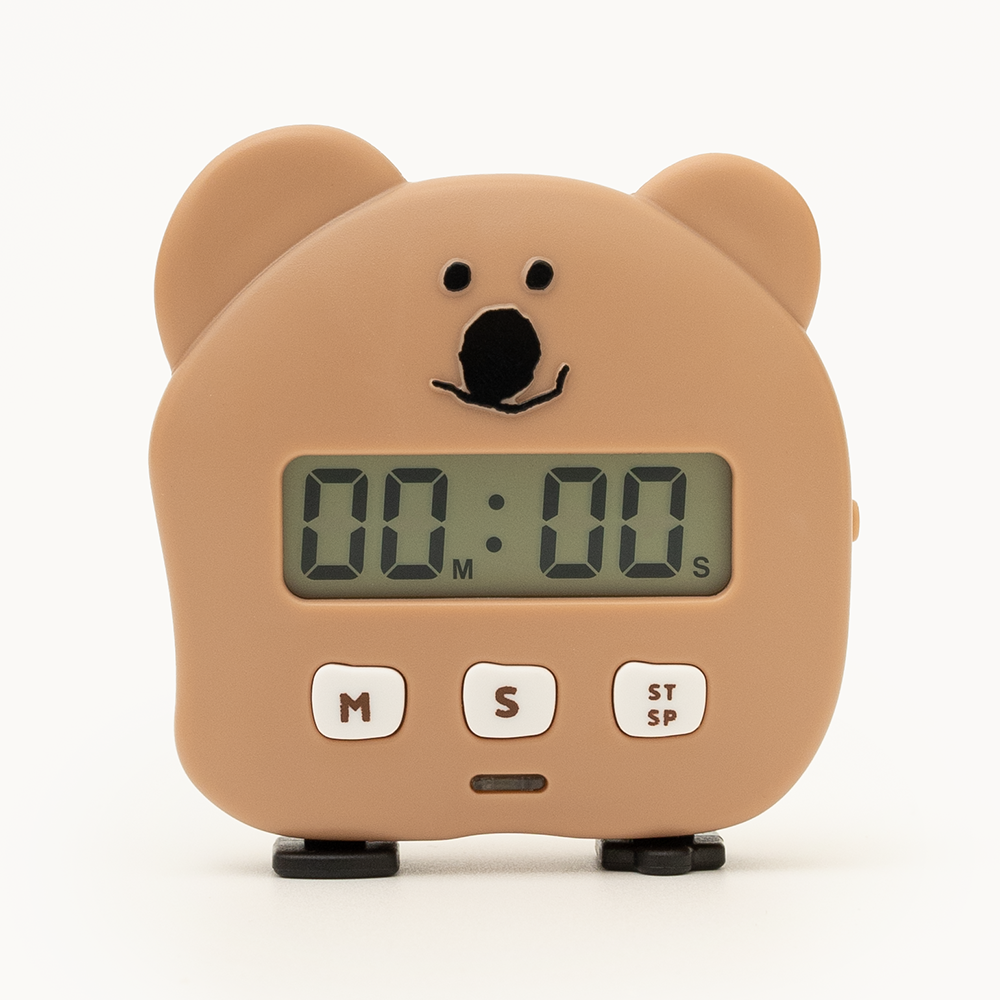 預購｜Dinotaeng 可愛矮袋鼠 Quokka造型計時器 廚房計時器 電子計時器 多功能計時器-細節圖6