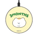 【正版授權】3MONTHS 悠仔貓系列無線充電盤 便攜充電盤-規格圖11