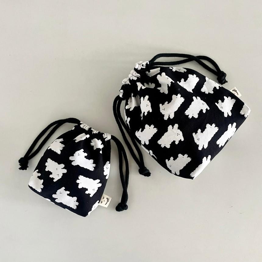 ʜᴀʀᴜᴅᴀɪʟʏ🌙  預購｜0235m 多款日常風棉麻束口包 束口袋 拉鍊小包 生理用品包 隨身包-細節圖4