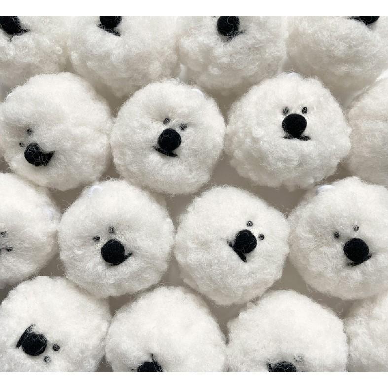 ʜᴀʀᴜᴅᴀɪʟʏ🌙  預購｜d.with 麵包棍Quokka 糰子比熊可愛絨毛吊飾 掛飾 鑰匙圈 多款-細節圖4