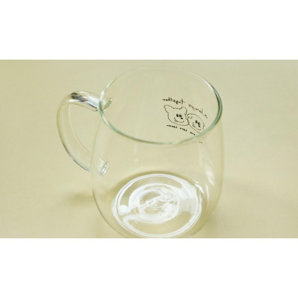 ʜᴀʀᴜᴅᴀɪʟʏ🌙  預購｜1107 alwaystogether 400ml 手把玻璃杯 飲料杯 牛奶杯 水杯-細節圖3