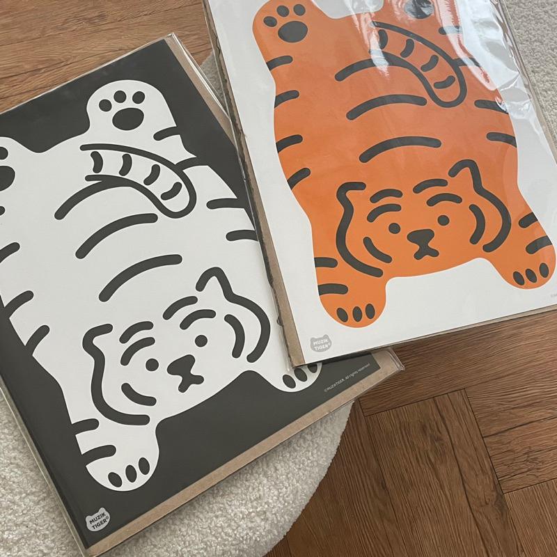 ʜᴀʀᴜᴅᴀɪʟʏ🌙   現貨供應｜muzik tiger 小老虎 A3海報-細節圖5