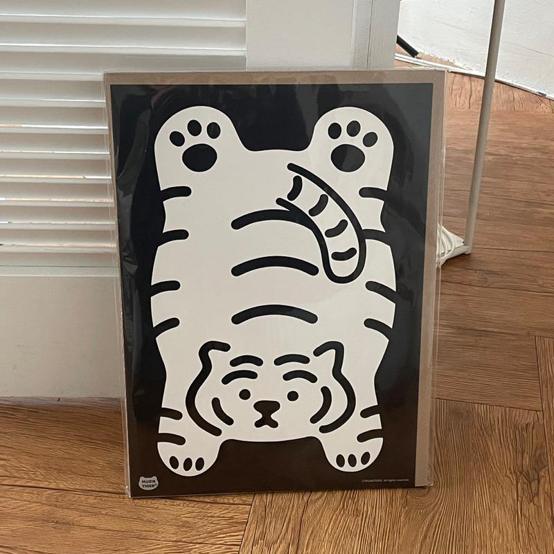 ʜᴀʀᴜᴅᴀɪʟʏ🌙   現貨供應｜muzik tiger 小老虎 A3海報-細節圖6