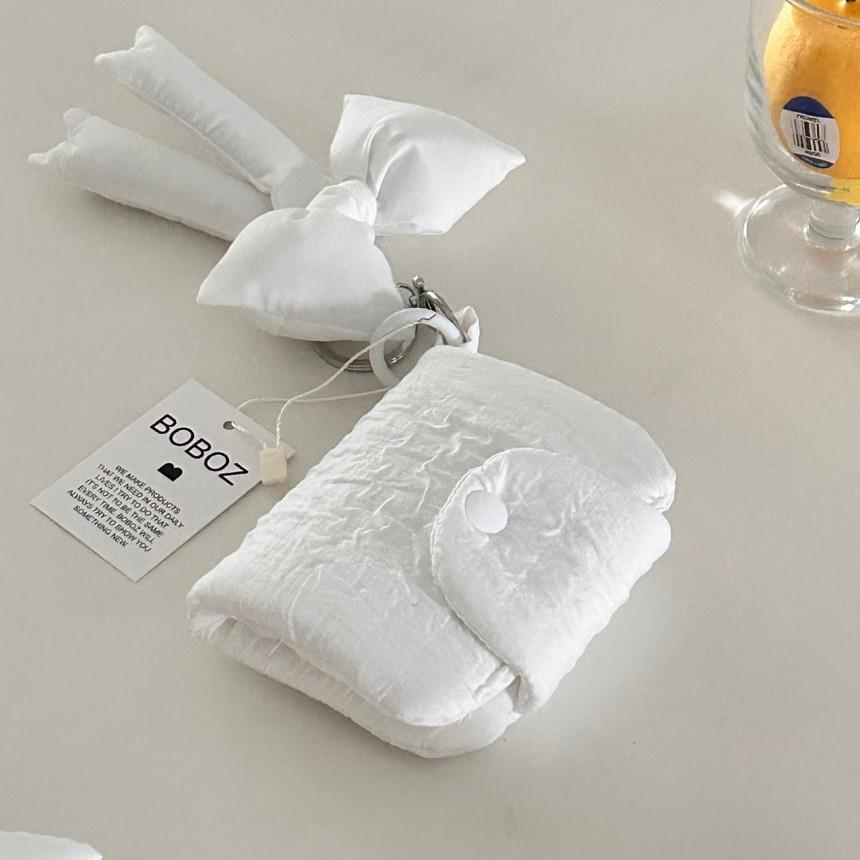 ʜᴀʀᴜᴅᴀɪʟʏ🌙  預購｜boboz 少女氛圍蝴蝶結吊飾 掛飾 鑰匙圈 共三款-細節圖3