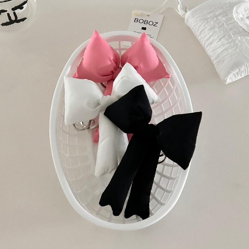 ʜᴀʀᴜᴅᴀɪʟʏ🌙  預購｜boboz 少女氛圍蝴蝶結吊飾 掛飾 鑰匙圈 共三款-細節圖5