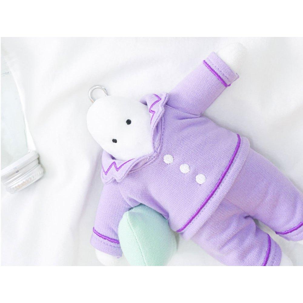 ʜᴀʀᴜᴅᴀɪʟʏ🌙 預購｜Mr.Donothing Plush keyring懶惰先生睡衣鑰匙圈  慵懶娃娃吊飾 裝飾-細節圖9