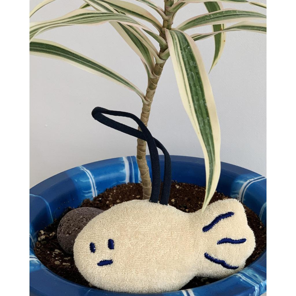 ʜᴀʀᴜᴅᴀɪʟʏ🌙  預購｜ppp studio 薑餅人 小魚 貝殼造型玩偶吊飾 掛飾 鑰匙圈 共三款-細節圖3