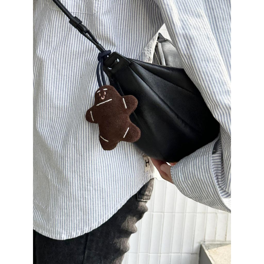 ʜᴀʀᴜᴅᴀɪʟʏ🌙  預購｜ppp studio 薑餅人 小魚 貝殼造型玩偶吊飾 掛飾 鑰匙圈 共三款-細節圖5