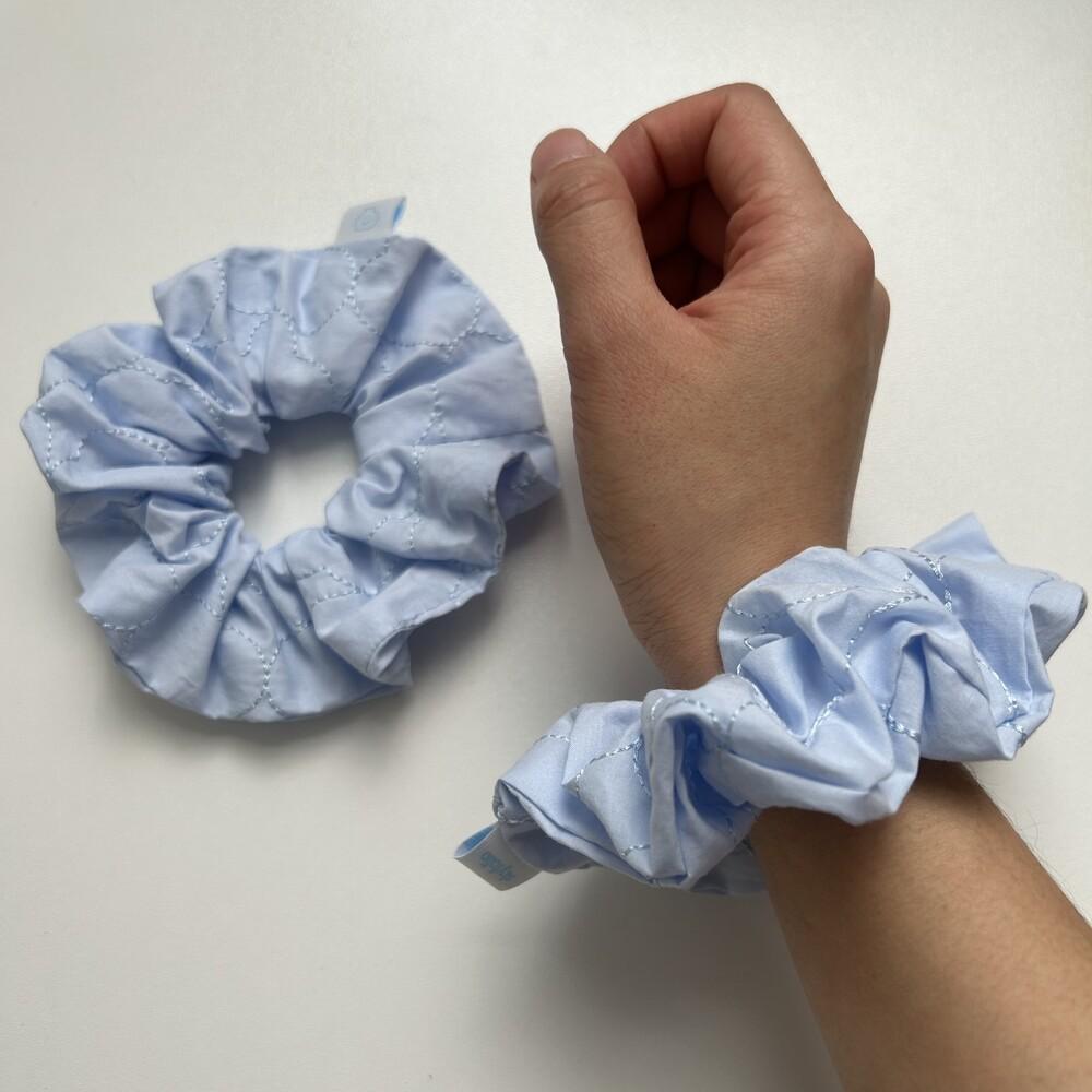 ʜᴀʀᴜᴅᴀɪʟʏ🌙  預購｜skyfolio 可愛雲朵刺繡髮圈 大腸圈 造型髮圈 可愛髮飾 綁頭髮束飾品-細節圖8