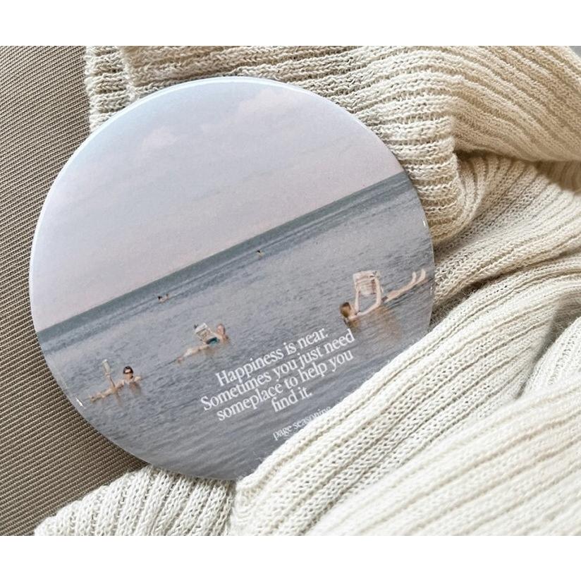 ʜᴀʀᴜᴅᴀɪʟʏ🌙  預購｜韓國文創 page 漫漫旅行 寫實相片系列隨身鏡 手拿鏡 迷你化妝鏡 共三款-細節圖4