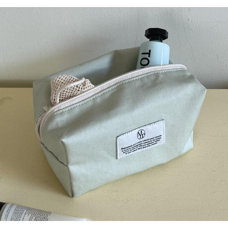 ʜᴀʀᴜᴅᴀɪʟʏ🌙  預購｜mademoment 粉彩系列拉鍊收納包 化妝包 隨身包 旅行收納包 共三款-細節圖3