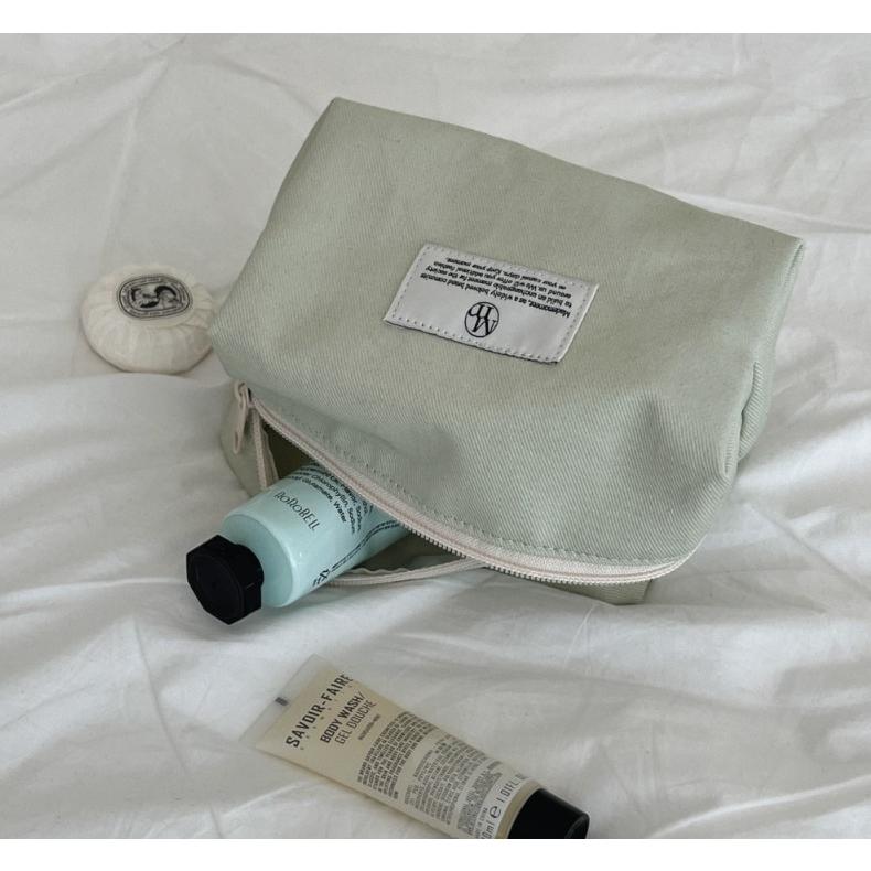 ʜᴀʀᴜᴅᴀɪʟʏ🌙  預購｜mademoment 粉彩系列拉鍊收納包 化妝包 隨身包 旅行收納包 共三款-細節圖5