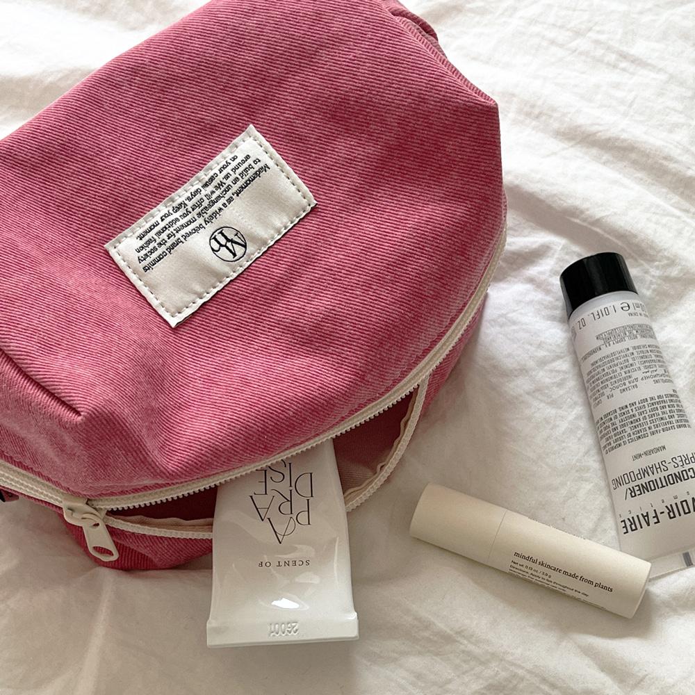 ʜᴀʀᴜᴅᴀɪʟʏ🌙  預購｜mademoment 粉彩系列拉鍊收納包 化妝包 隨身包 旅行收納包 共三款-細節圖7