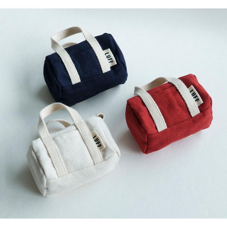 ʜᴀʀᴜᴅᴀɪʟʏ🌙  預購｜LUFF 可愛手提包造型鑰匙圈 吊飾 鑰匙扣 耳機收納包 共三款-細節圖2