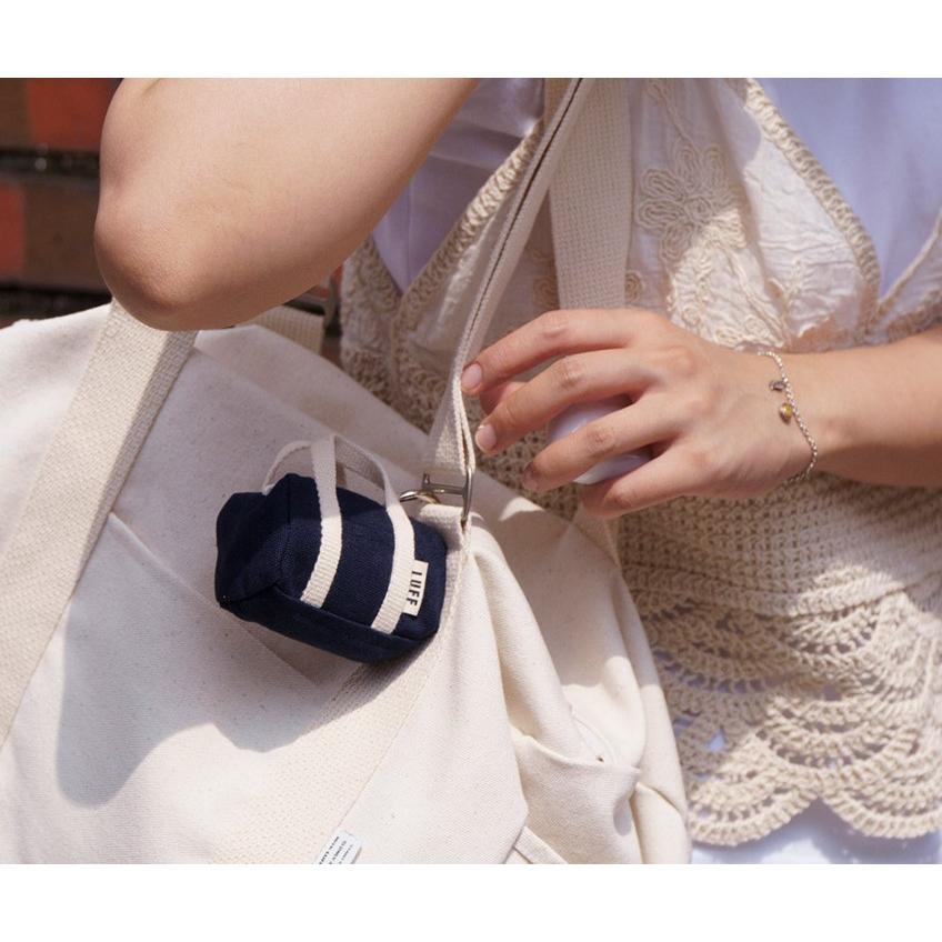 ʜᴀʀᴜᴅᴀɪʟʏ🌙  預購｜LUFF 可愛手提包造型鑰匙圈 吊飾 鑰匙扣 耳機收納包 共三款-細節圖7