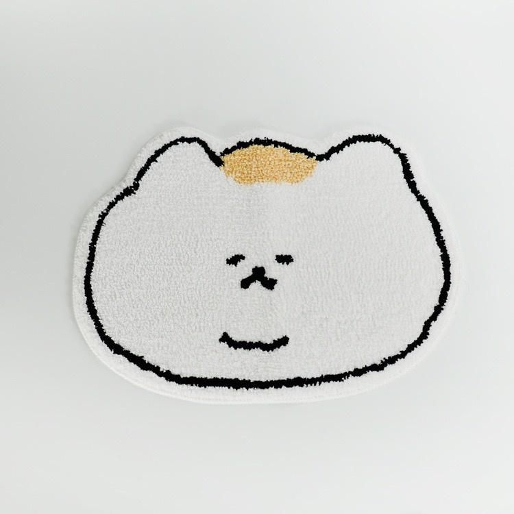 ʜᴀʀᴜᴅᴀɪʟʏ🌙 現貨供應｜3Months  貓貓 悠仔大臉腳踏墊 悠仔地墊-細節圖3