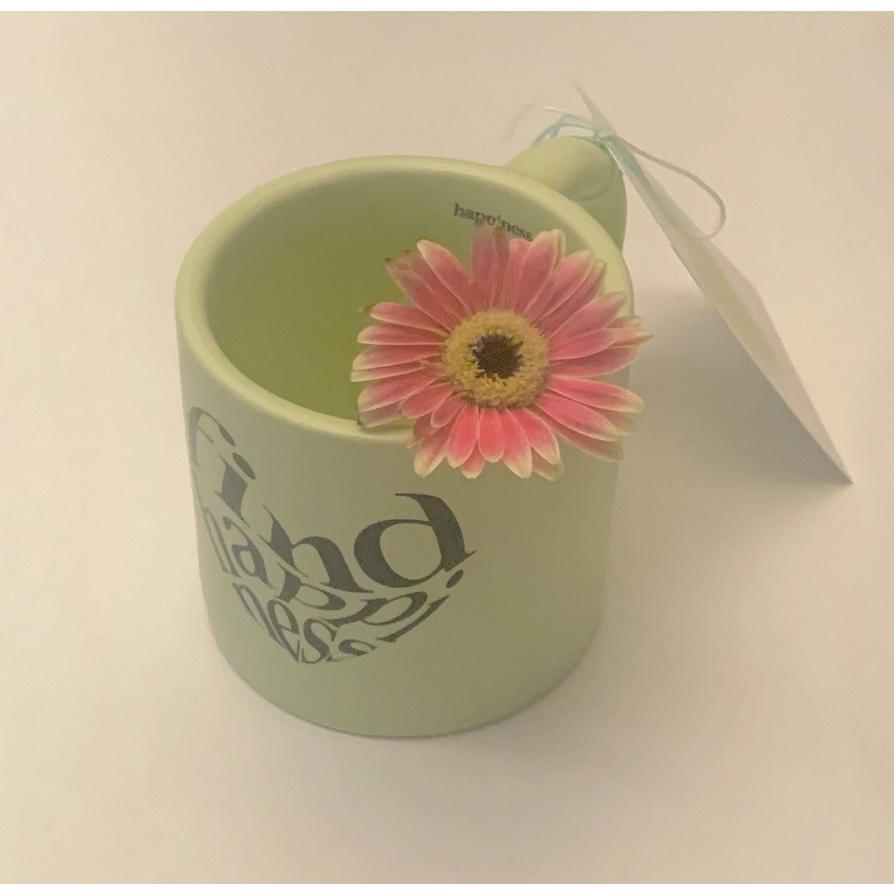 ʜᴀʀᴜᴅᴀɪʟʏ🌙  預購｜韓國文創 Happiness cup 青蘋果綠 260ml 陶瓷 馬克杯 水杯-細節圖6