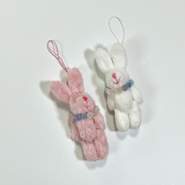 ʜᴀʀᴜᴅᴀɪʟʏ🌙 預購｜sweet bunny 兔兔吊飾 鑰匙圈 seventeen woozi 淨漢 勝寬-細節圖4