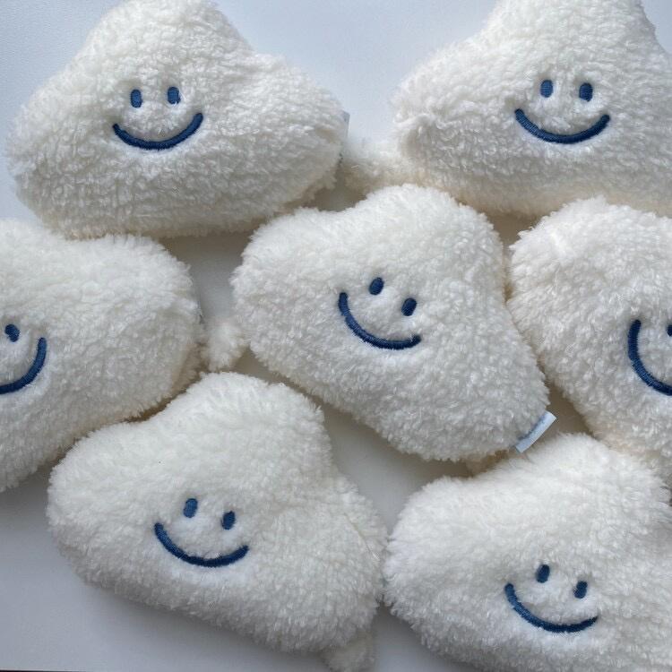 ʜᴀʀᴜᴅᴀɪʟʏ🌙  預購｜Skyfolio 微笑雲朵毛毛零錢包 造型零錢包 收納包-細節圖3