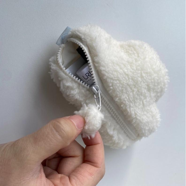 ʜᴀʀᴜᴅᴀɪʟʏ🌙  預購｜Skyfolio 微笑雲朵毛毛零錢包 造型零錢包 收納包-細節圖5