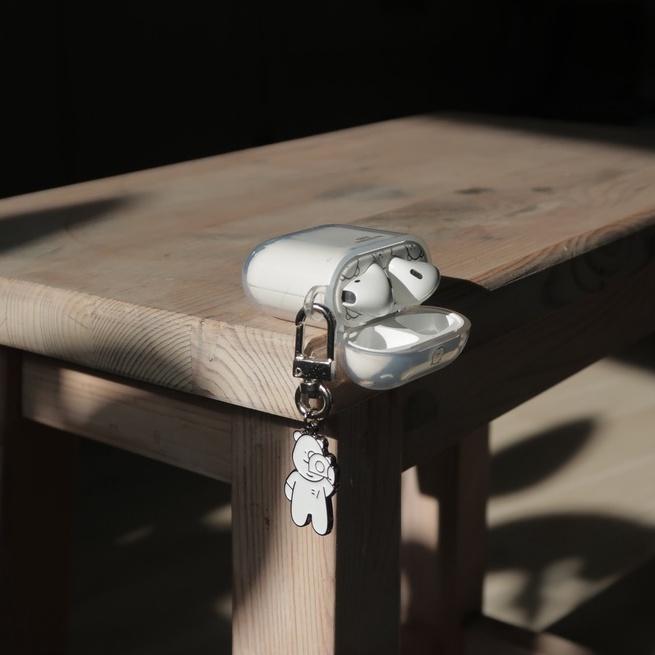 ʜᴀʀᴜᴅᴀɪʟʏ🌙  現貨｜Notthesame 記錄瞬間熊熊金屬吊飾 熊熊金屬鑰匙圈-細節圖4