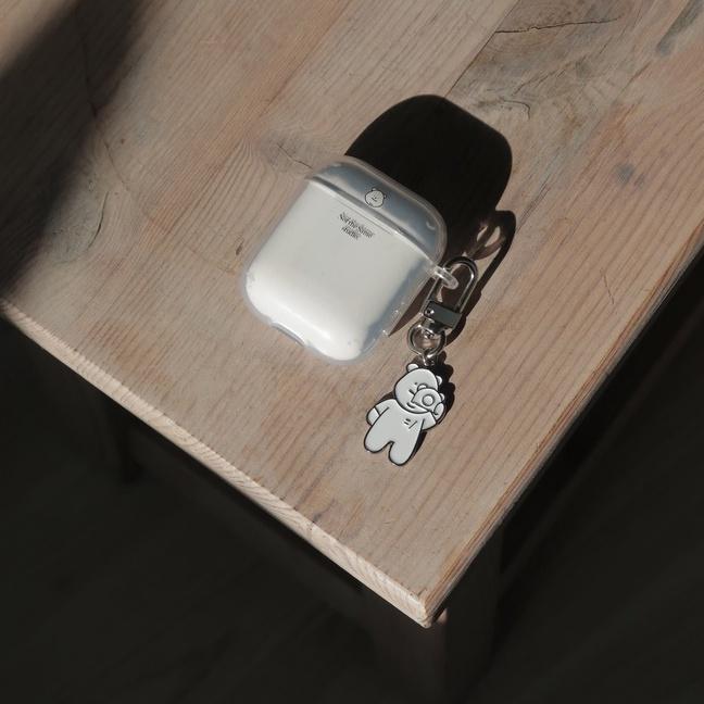 ʜᴀʀᴜᴅᴀɪʟʏ🌙  現貨｜Notthesame 記錄瞬間熊熊金屬吊飾 熊熊金屬鑰匙圈-細節圖5