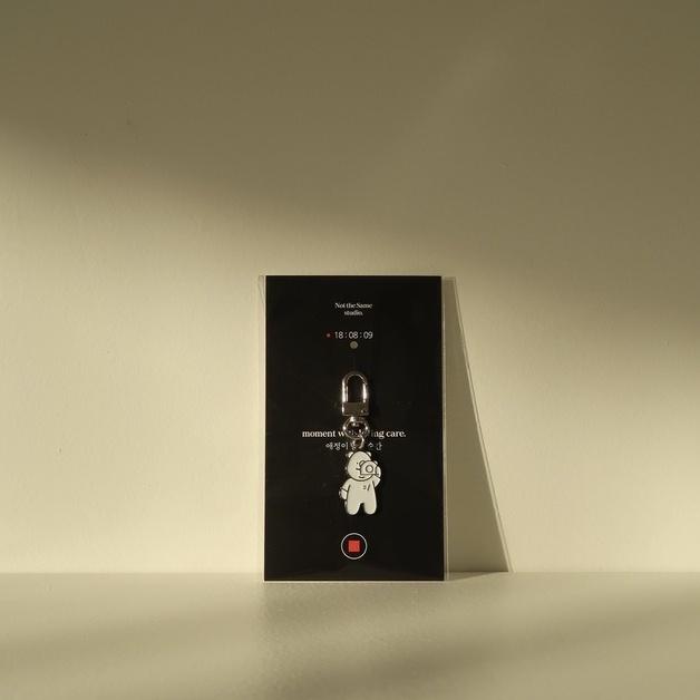 ʜᴀʀᴜᴅᴀɪʟʏ🌙  現貨｜Notthesame 記錄瞬間熊熊金屬吊飾 熊熊金屬鑰匙圈-細節圖6