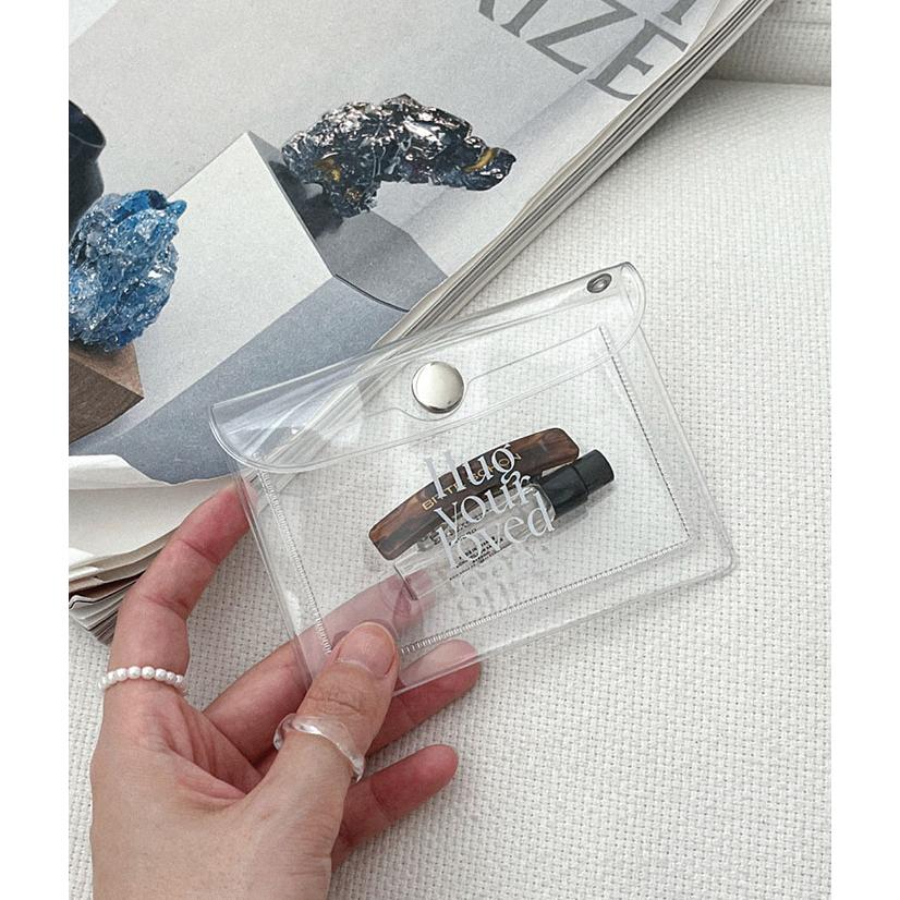 ʜᴀʀᴜᴅᴀɪʟʏ🌙 預購｜mademoment special moment PVC卡夾包 小收納包 共四款-細節圖5