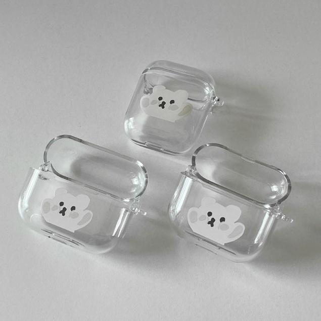 ʜᴀʀᴜᴅᴀɪʟʏ🌙 預購｜MAZZZZY 透明硬殼耳機殼 AirPods 3代 pro case-細節圖3