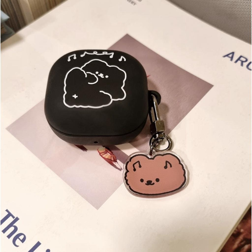 ʜᴀʀᴜᴅᴀɪʟʏ🌙 預購｜PERMS 可愛熊熊 小白狗 小灰貓吊飾 可愛鑰匙圈-細節圖3