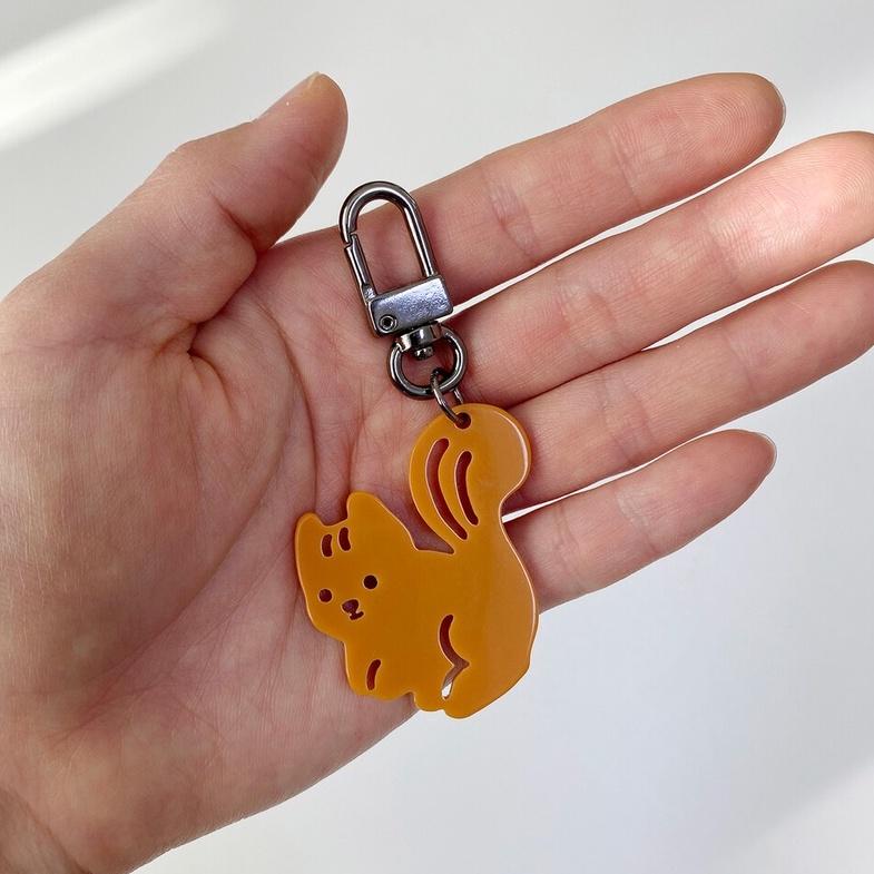 ʜᴀʀᴜᴅᴀɪʟʏ🌙 預購｜ 韓國選物 millandmoi 可愛貴賓狗狗鑰匙圈 可愛狗狗吊飾-細節圖2