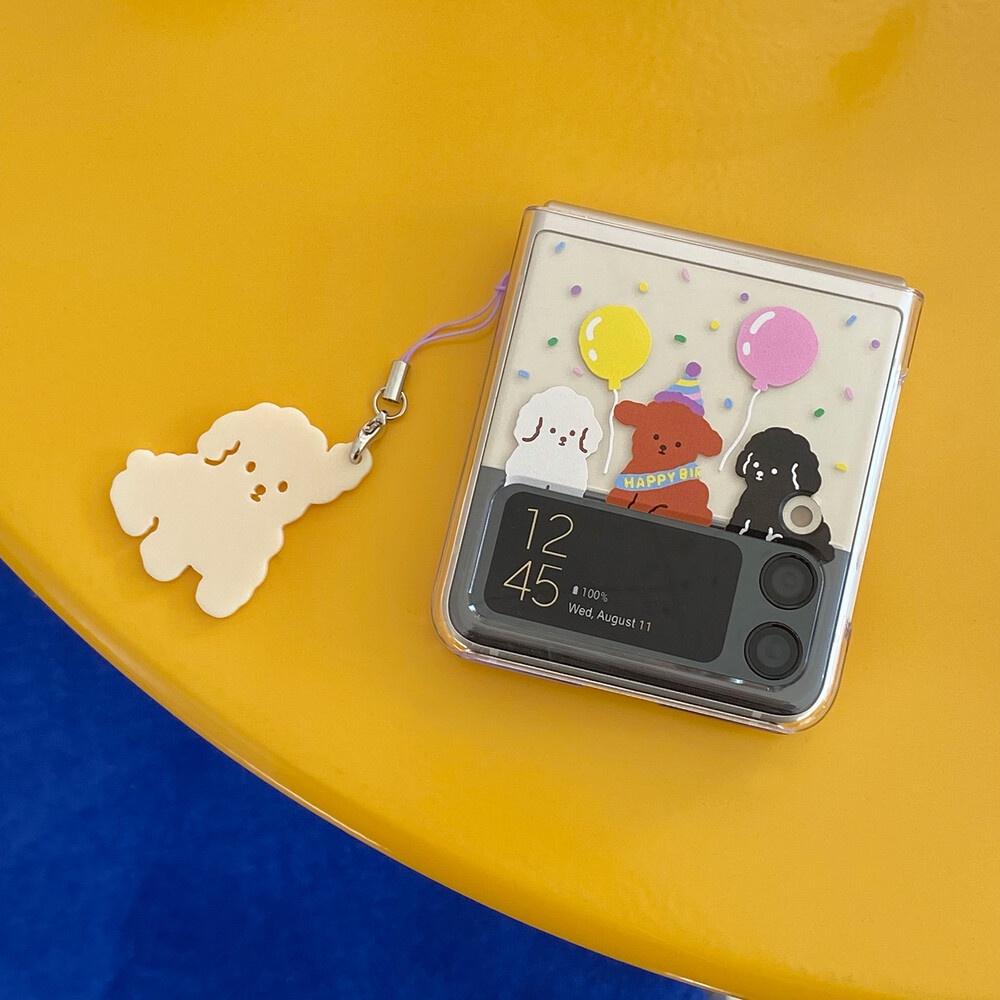 ʜᴀʀᴜᴅᴀɪʟʏ🌙 預購｜ 韓國選物 millandmoi 可愛貴賓狗狗鑰匙圈 可愛狗狗吊飾-細節圖4