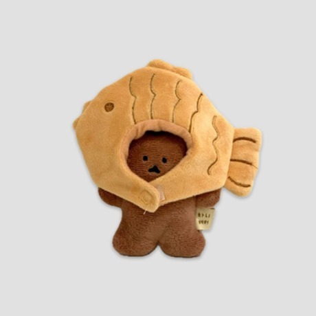 ʜᴀʀᴜᴅᴀɪʟʏ🌙 預購｜onemorebag chani bear 鯛魚燒小熊玩偶 棕色熊熊 娃娃吊飾