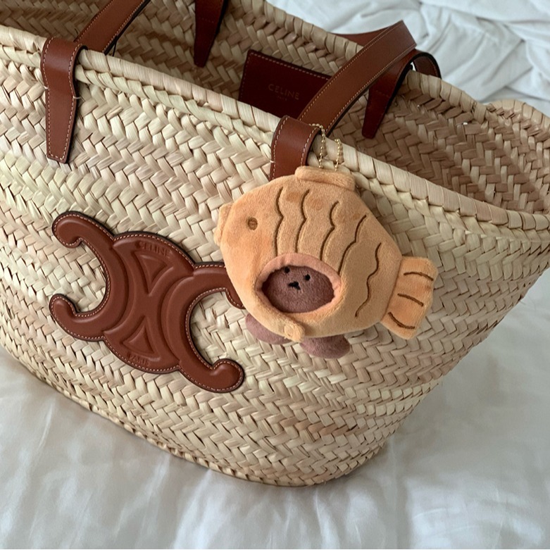 ʜᴀʀᴜᴅᴀɪʟʏ🌙 預購｜onemorebag chani bear 鯛魚燒小熊玩偶 棕色熊熊 娃娃吊飾-細節圖4