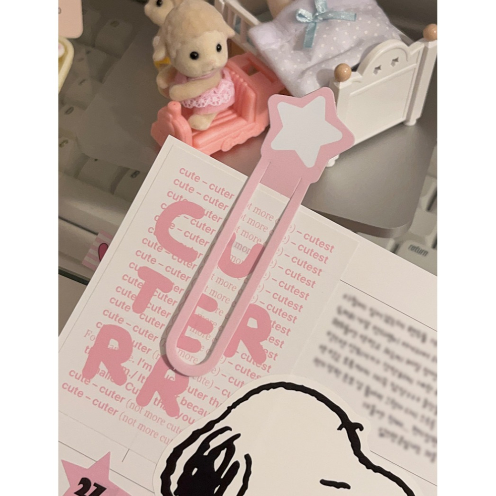 ʜᴀʀᴜᴅᴀɪʟʏ🌙 預購｜韓國文創 dukzzi Twinkle Book Maker 星星書籤 文具用品-細節圖6
