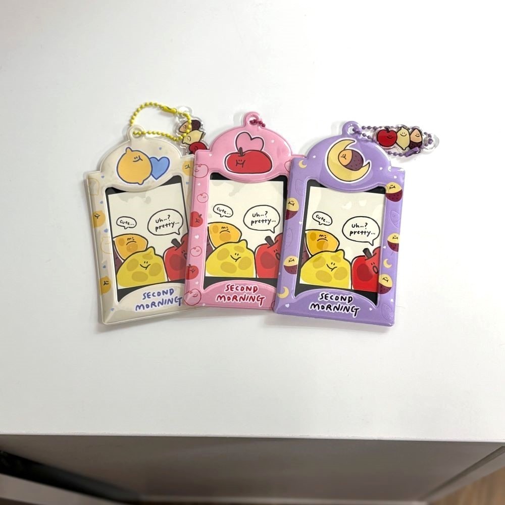 ʜᴀʀᴜᴅᴀɪʟʏ🌙 預購｜Second Morning 票卡夾 (檸檬款 / 蘋果款 / 地瓜款)-細節圖2