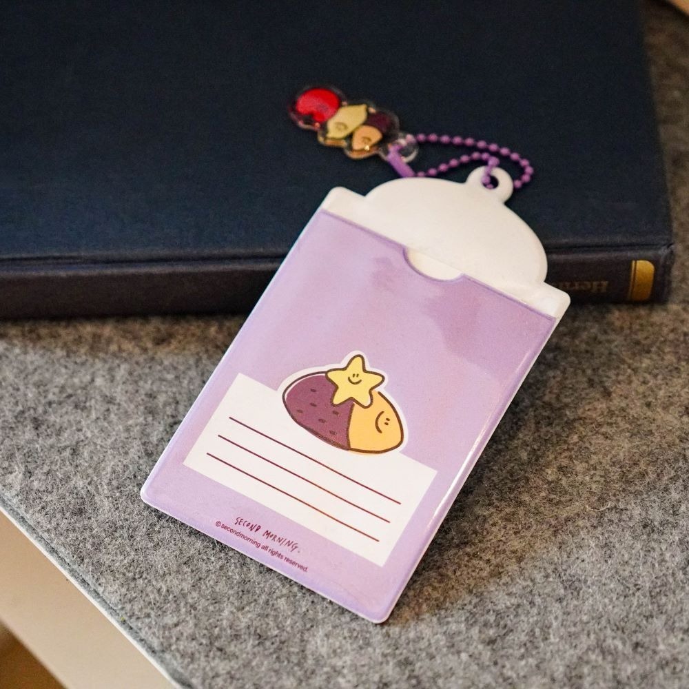 ʜᴀʀᴜᴅᴀɪʟʏ🌙 預購｜Second Morning 票卡夾 (檸檬款 / 蘋果款 / 地瓜款)-細節圖4