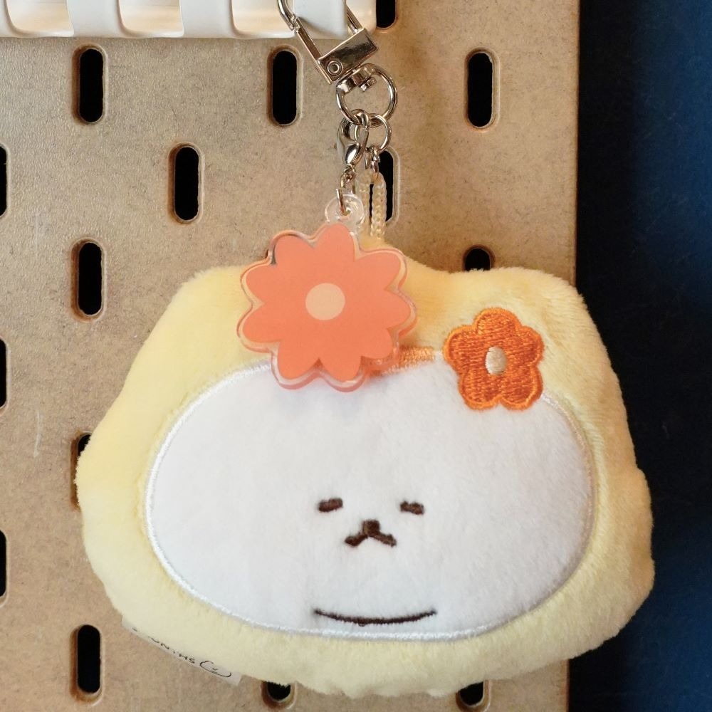 ʜᴀʀᴜᴅᴀɪʟʏ🌙 預購｜3MONTHS 零錢包吊飾(花花大頭款) Ueong貓咪玩偶 貓貓娃娃 收納包掛飾-細節圖2