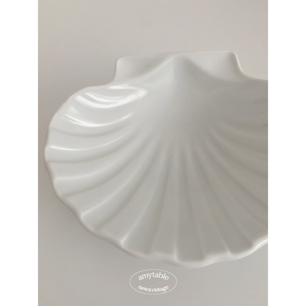 ʜᴀʀᴜᴅᴀɪʟʏ🌙 預購｜韓國家居・amytable Porvasal貝殼盤 小菜醬料碟 配飾收納香氛盤 室內裝飾-細節圖5