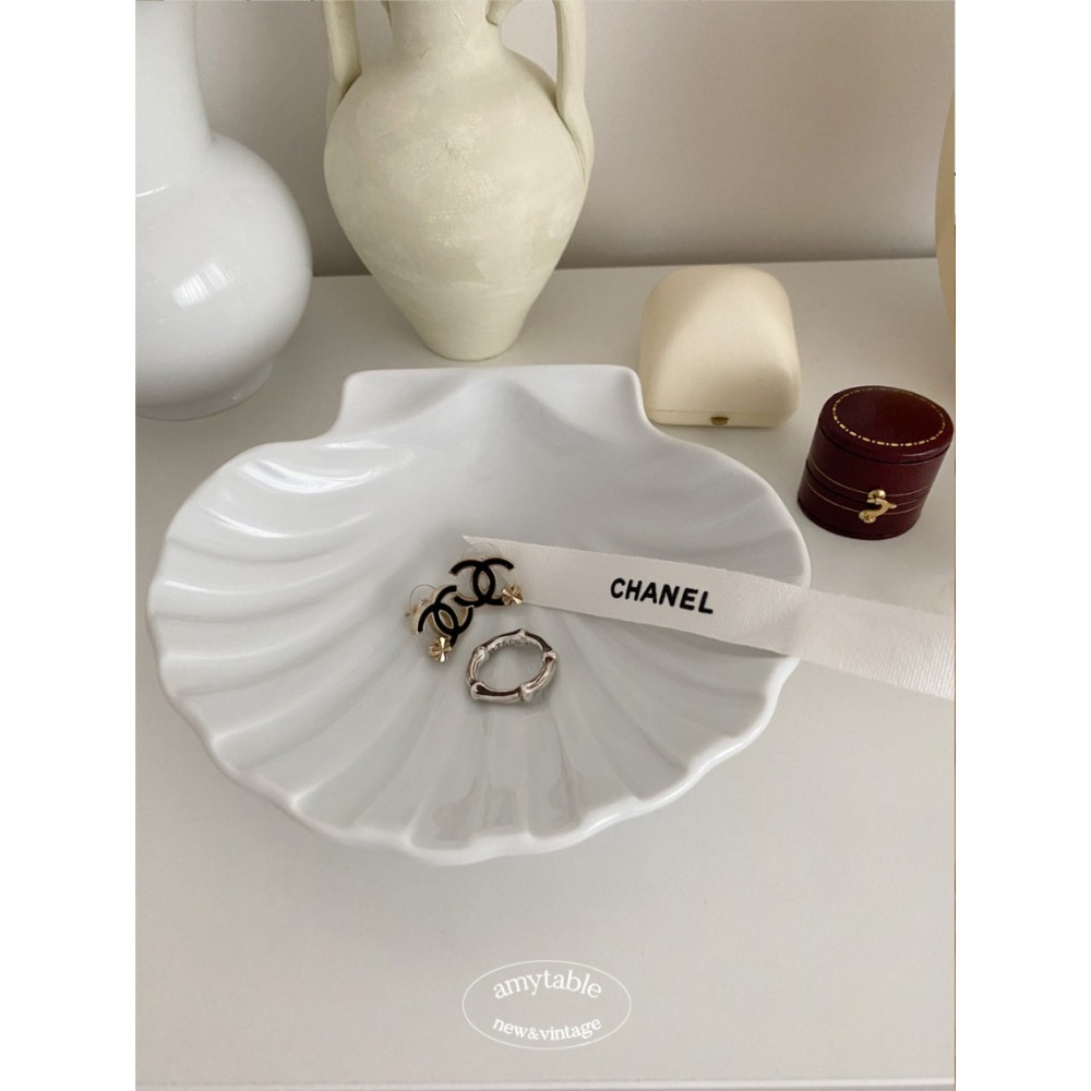 ʜᴀʀᴜᴅᴀɪʟʏ🌙 預購｜韓國家居・amytable Porvasal貝殼盤 小菜醬料碟 配飾收納香氛盤 室內裝飾-細節圖6